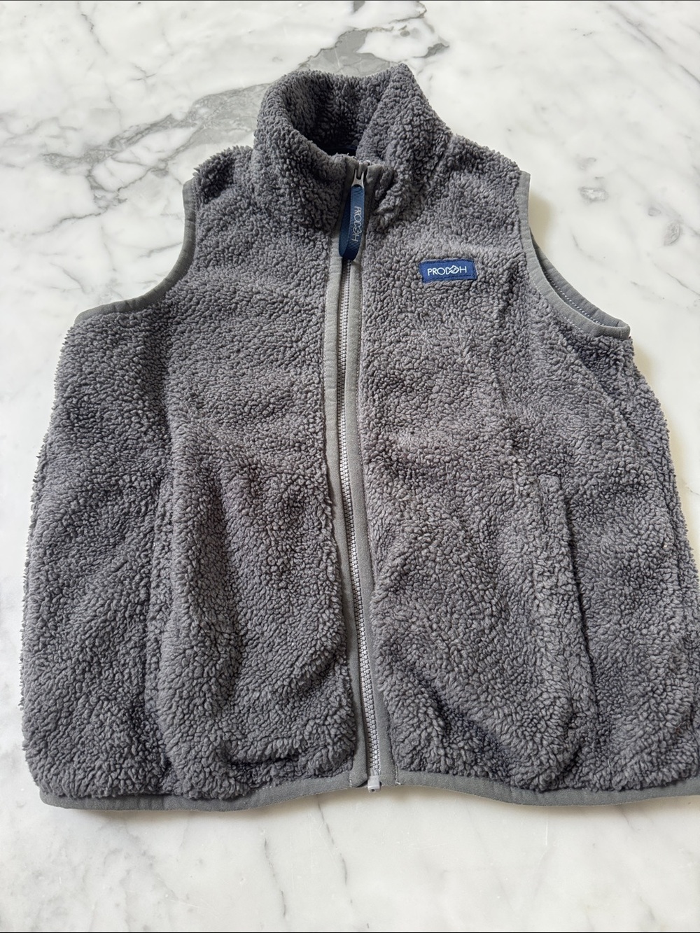 PRODOH Gray Sherpa Vest